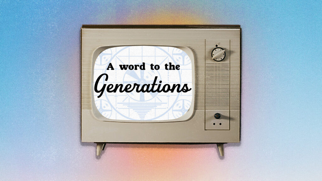 ELDER GENERATION TITLE SLIDE